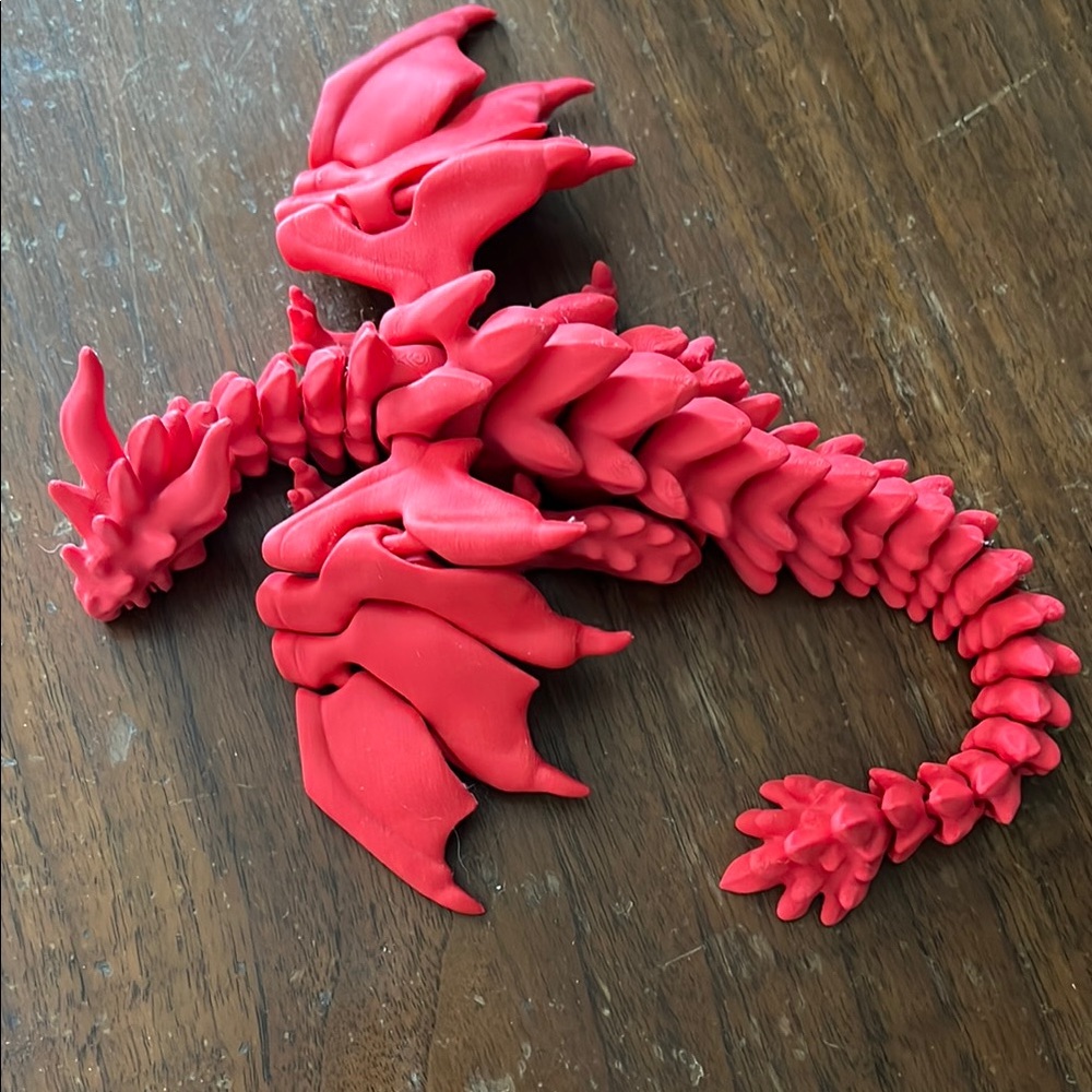Red Dragon Figurine